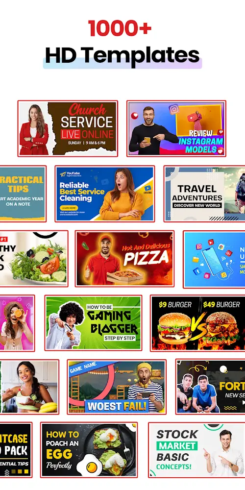 Banner Maker, Thumbnail Maker