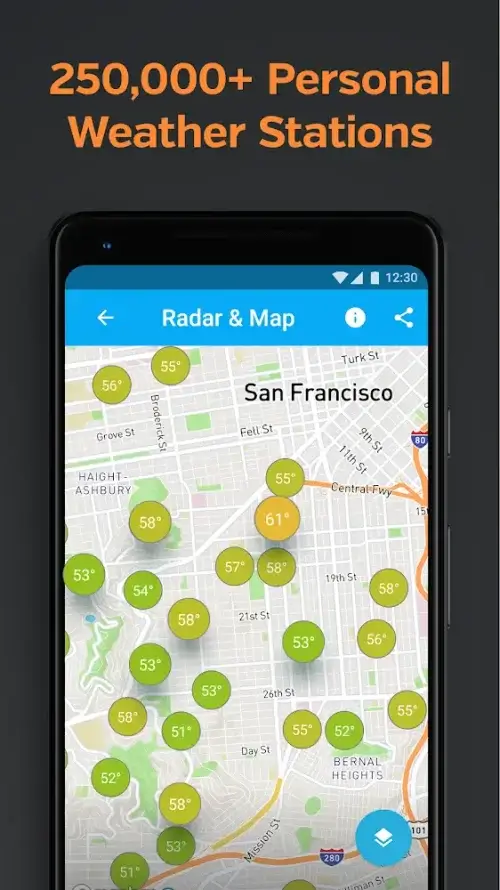 Weather data & microclimate : Weather Underground