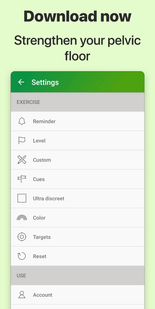 Kegel Trainer – Exercises