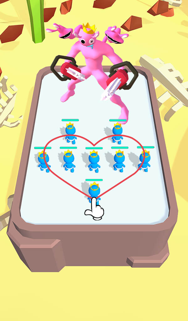 Monster Rampage: Merge Rainbow