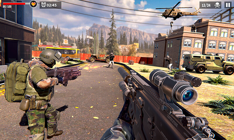 Anti-Terrorist Shooting Game