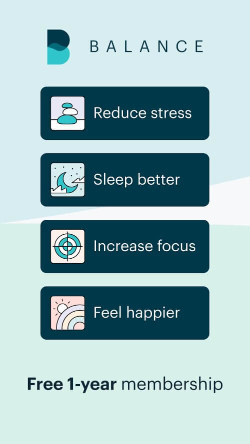 Balance: Meditation & Sleep