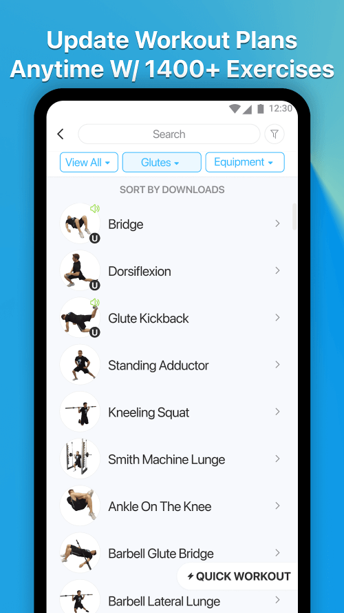 Gym Workout Plan & Log Tracker
