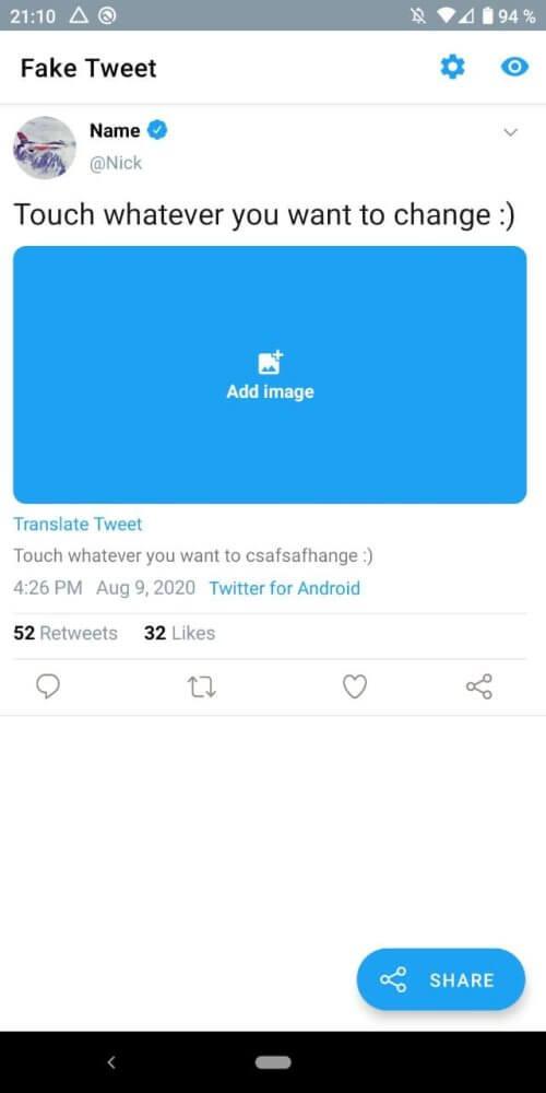 Fake Tweet | Twitter Prank