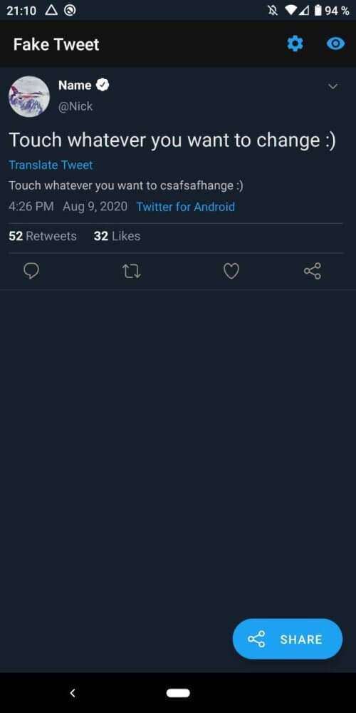 Fake Tweet | Twitter Prank