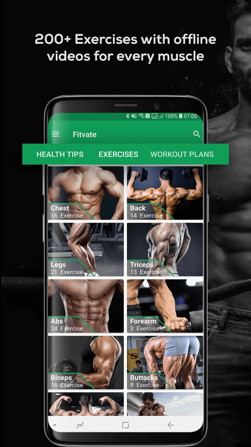 Fitvate – Gym & Home Workout